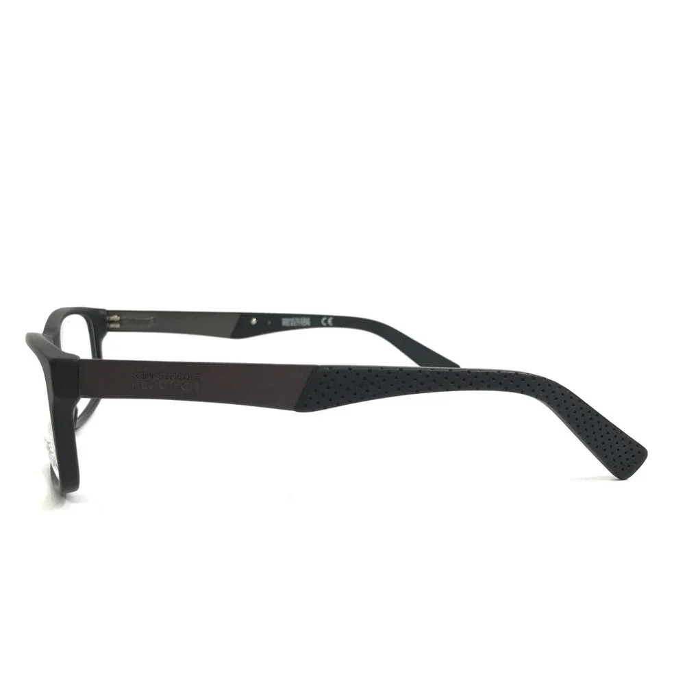 Kenneth Cole Eyeglasses Frames KC0771 002 Black Rectangle Full Rim 53-17-140